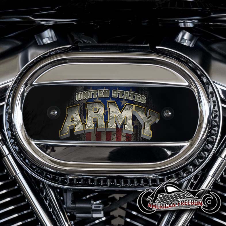 Harley Davidson M8 Ventilator Insert - Army Flag